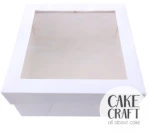 Κουτί τούρτας 30x30x15cm με παράθυρο