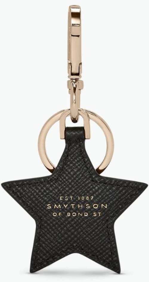 Star Keyring Black