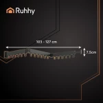 Ruhhy Πτυσσόμενη Επιτοίχια Απλώστρα 26342