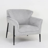 LIBERTA LENON ΠΟΛΥΘΡΟΝΑ ΓΚΡΙ 83x83x85cm