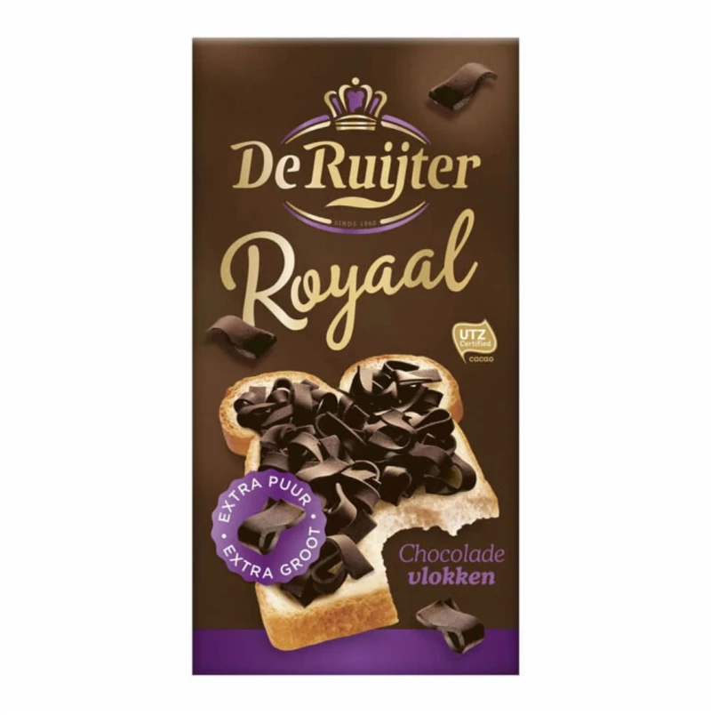Νιφάδες Σοκολάτας Υγείας De Ruijter Royal Flakes