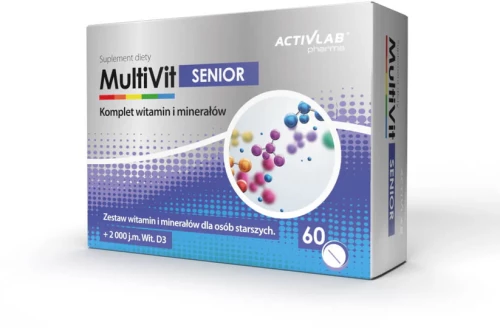Multivit Senior 60 δισκία - Activlab Pharma