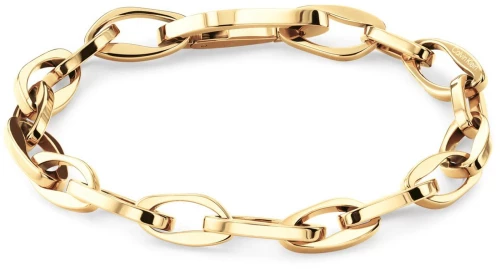 Γυναικείο Βραχιόλι Αλυσίδα CALVIN KLEIN από ανοξείδωτο ατσάλι  σε χρυσό χρώμα 35000807
