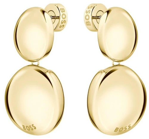 Γυναικεία Σκουλαρίκια Κρεμαστά BOSS από ανοξείδωτο ατσάλι  σε χρυσό χρώμα 1580714