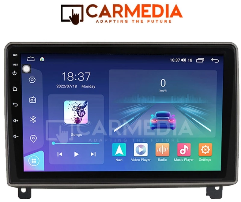 CARMEDIA CM2089-13W TABLET 9'' OEM PEUGEOT 407 2004-2011