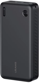 USAMS power bank CD254, 2x θύρες εξόδου, 20000mAh, 10W, μαύρο