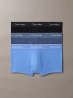 Ανδρικά boxer Calvin Klein - Multicolor - Fashion λάστιχο - 3 pack - Low Rise Trunk