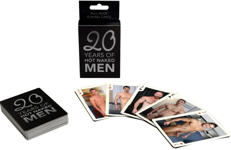 KHEPER GAMES - FULL NUDE MEN PLAYING CARDS
