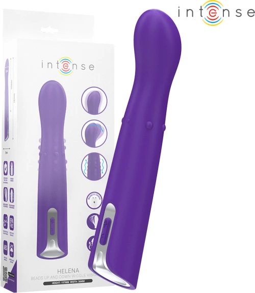 INTENSE - HELENA BEADS UP & DOWN WIGGLE VIBRATOR 13.5 CM