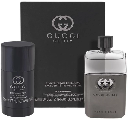 Gucci Guilty M Set - EDT 90 ml + deo stick 75 ml