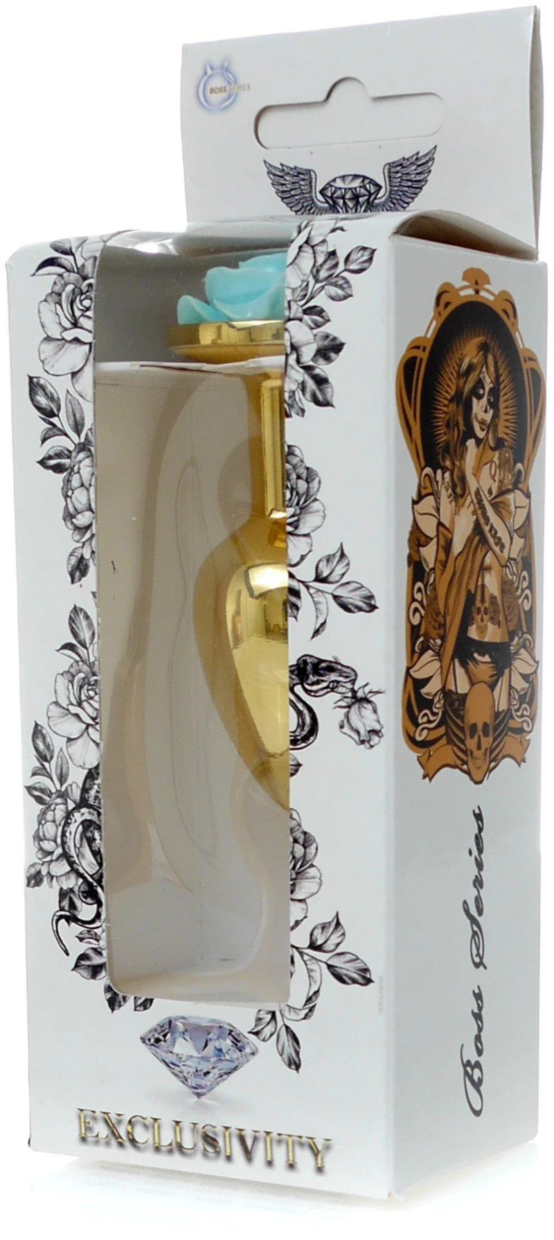 Gold plug rose
