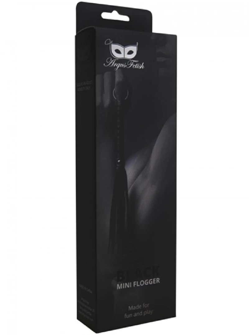 Black Mini Flogger