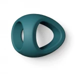 Love to Love Flux Ring Silicone Cock & Ball Ring Teal Me
