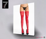7Heaven Stockings S548 Red
