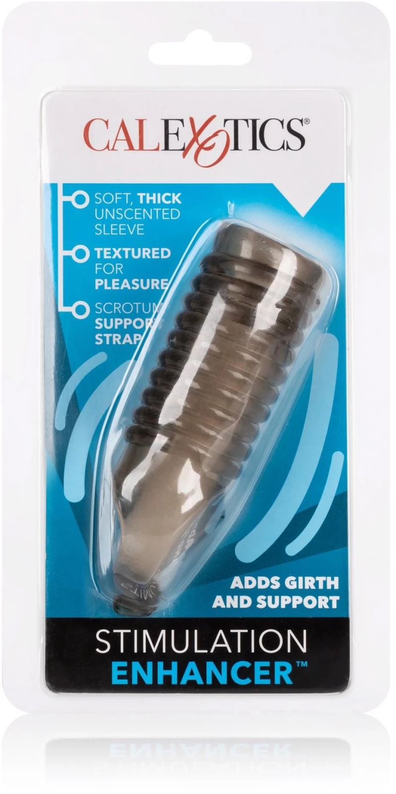 CalExotics Stimulation Enhancer Penis Sleeve Grey