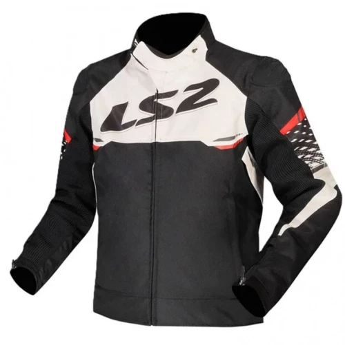 LS2 Apex Jacket Black/White/Red