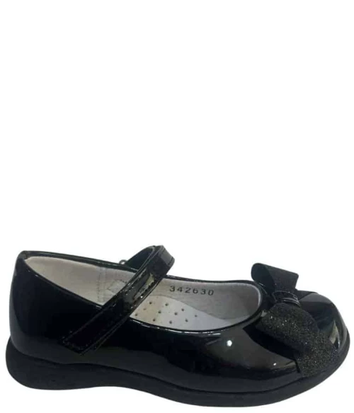 Touiti δερμάτινες μπαλαρίνες 342630 Black