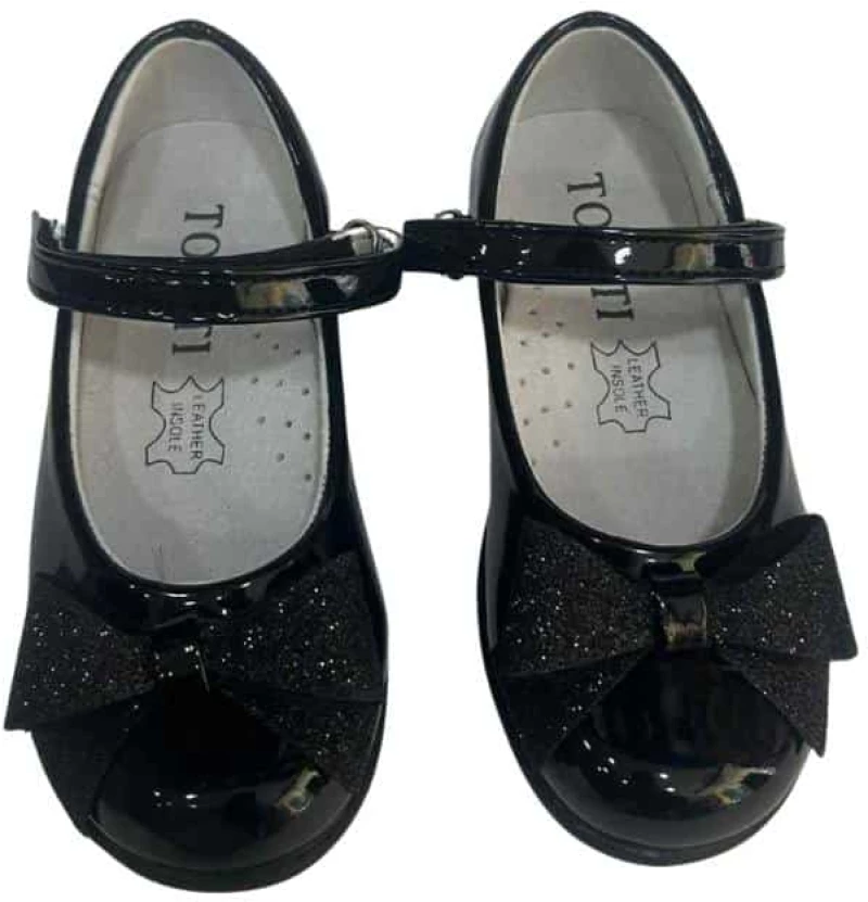 Touiti δερμάτινες μπαλαρίνες 342630 Black