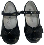 Touiti δερμάτινες μπαλαρίνες 342630 Black