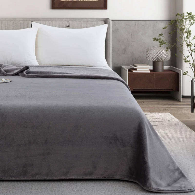 Κουβέρτα Zurigo διπλή Γκρι 220x240cm Liolios Home 2804