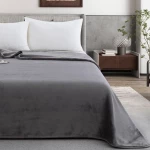 Κουβέρτα Zurigo διπλή Γκρι 220x240cm Liolios Home 2804