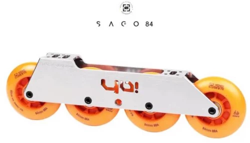 YOYOSKATE Sago 84 Άξονες - Ασημί