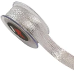 Κορδέλα 6,5μ. VERO TRESS  FOIL 35χιλ. - Ασημί