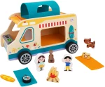 Ξύλινο τροχόσπιτο κάμπινγκ - Tooky Toy