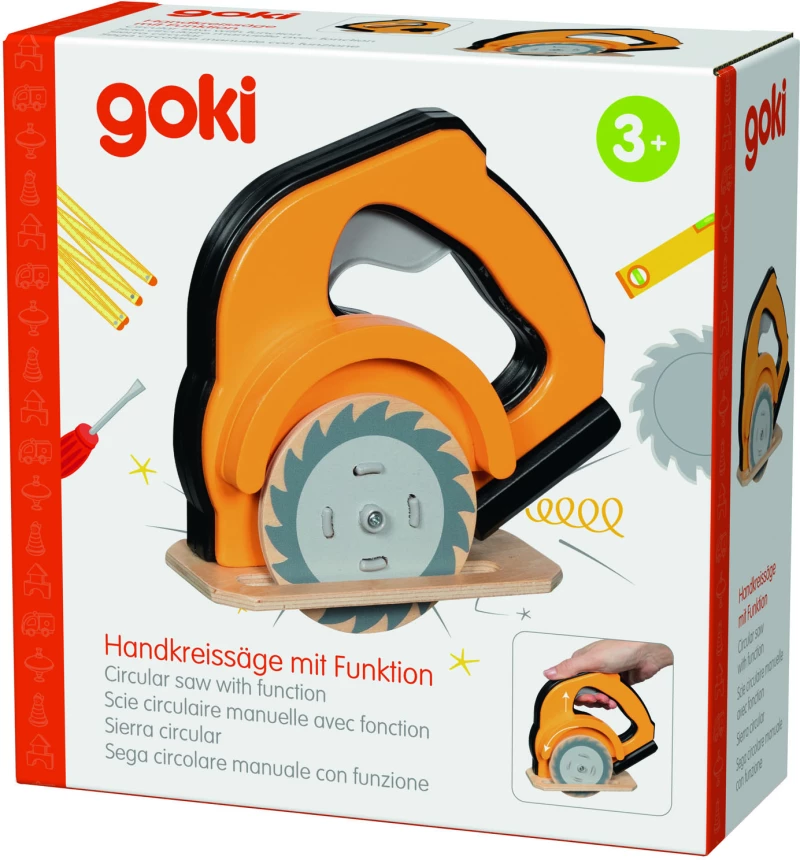 Ξύλινο παιδικό δισκοπρίονο - Goki