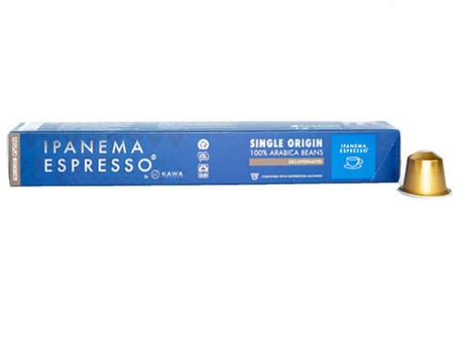 Ipanema espresso Decaffeinated συμβατές κάψουλες Nespresso – 10 τεμ.