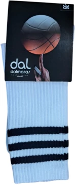 ΑΘΛΗΤΙΚΕΣ ΒΑΜΒΑΚΕΡΕΣ ΚΑΛΤΣΕΣ ΠΕΤΣΕΤΕ ΜΕ ΡΙΓΕΣ 126 DAL 120 - ΛΕΥΚΟ