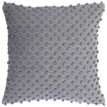 Μαξιλάρι Διακοσμητικό (Με Γέμιση) 951-124-011 Grey 45Χ45 Ύφασμα