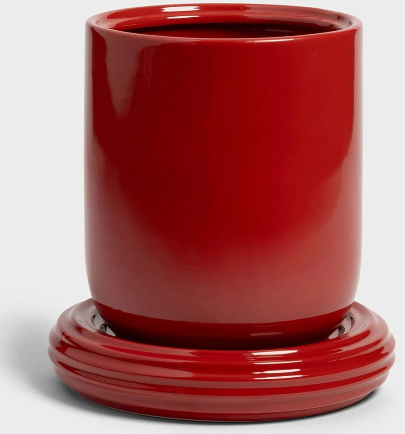 Κασπώ Churros 3539-05 Φ19,5x21cm Red Klevering Κεραμικό