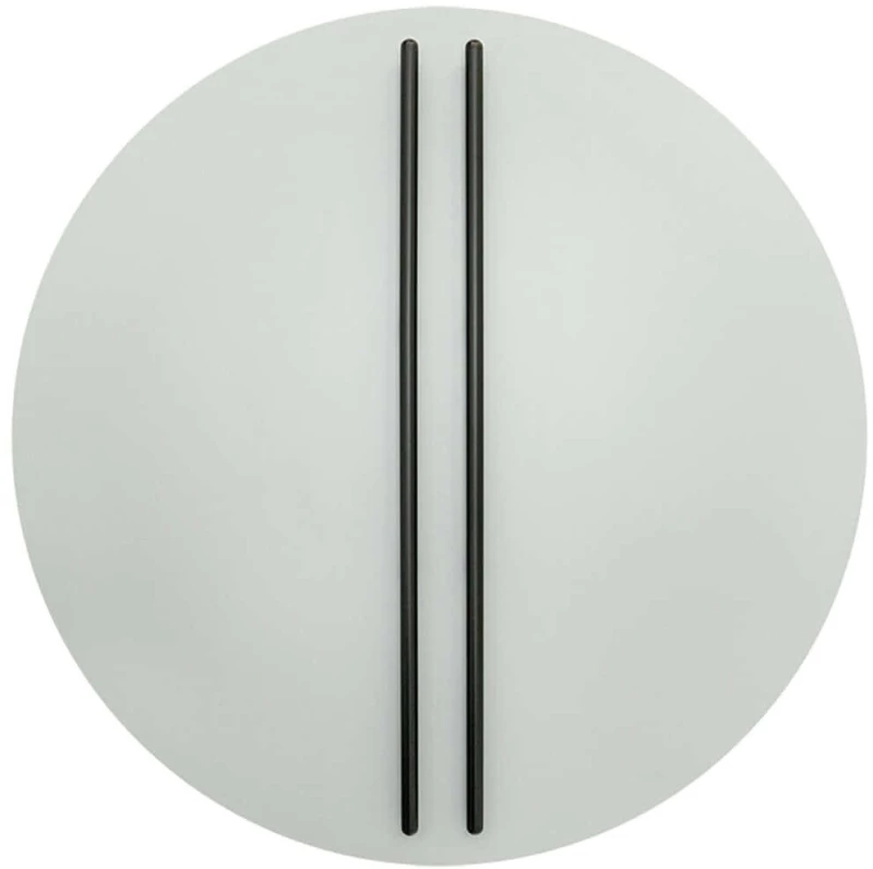 Φωτιστικό Τοίχου - Απλίκα 2575 Φ80cm Dim Led 4800lm 30W 3000K Grey