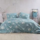 Σεντόνια Linie (Σετ 4τμχ) Blue Ρυθμός King Size 270x290cm 100% Βαμβάκι