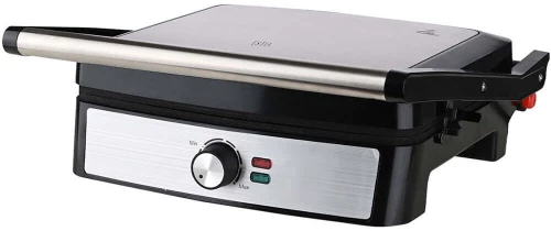 Τοστιέρα Αντικολλητική 4 Θέσεων Multigrill 06-35174 32,8x13,3x32,3cm 2200W Silver-Black Estia