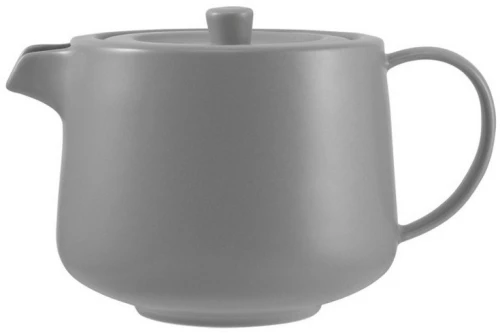 Τσαγιέρα Πορσελάνινη Cafe Life DI0568 Με Φίλτρο 500ml Grey Maxwell&Williams Πορσελάνη
