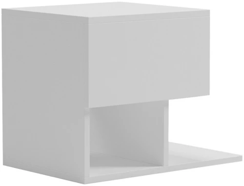 Κομοδίνο Caspian HM9071.11 46,8x33x36,8cm White