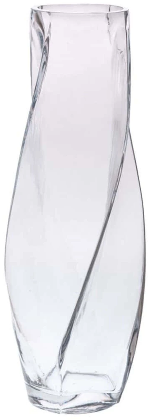 Βάζο 89242 11x7x28cm Clear Γυαλί