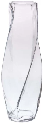 Βάζο 89242 11x7x28cm Clear Γυαλί