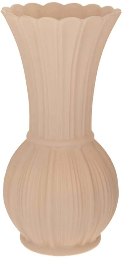 Βάζο 91518 Φ12x23cm Beige Κεραμικό