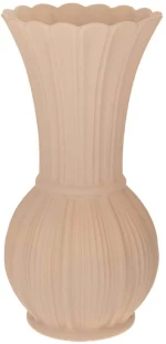 Βάζο 91518 Φ12x23cm Beige Κεραμικό