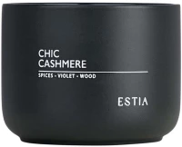 Αρωματικό Κερί Chic Cashmere 04-36416 280g Black Estia