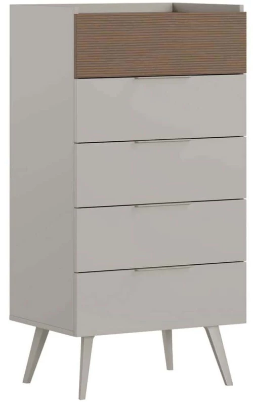 Συρταριέρα Milano 479ADR1521 60x44x121cm Mink