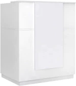 Γραφείο Reception Gemini 0271283 100x70x110cm White