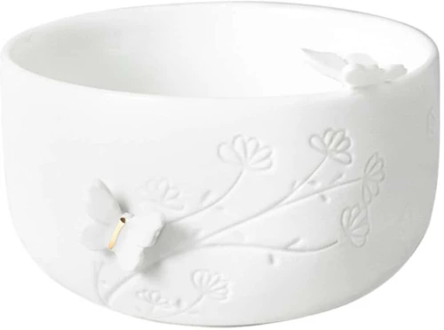 Διακοσμητικό Μπωλ Porcelain Stories Small Butterfly RD0017614 Φ9x5,5cm White Raeder Πορσελάνη