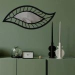 Καθρέπτης Τοίχου 587MRX1150 65x29cm Black-Smoke Wallity Plexiglass