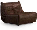 Πολυθρόνα Bocek 560ARE5227 100x90x80cm Brown
