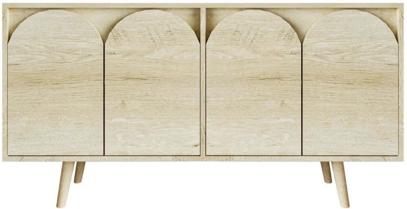 Μπουφές Venezia 469ORN1516 150x45x80cm Oak Μοριοσανίδα,Ξύλο