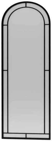 Καθρέπτης Δαπέδου - Τοίχου Luna 985ETR1106 60x180cm Black Hanah Home Μέταλλο